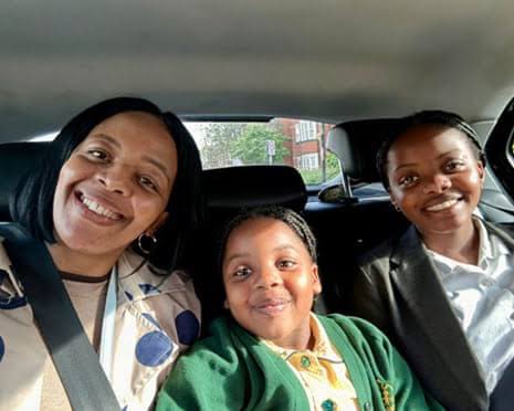 Abramjee's tweet photo. Bedfordshire police respond to arrest in SA:

Ndodana Mkhanyisi Tshuma, 45, of Bedford, was detained by officers in Johannesburg last night in connection with the deaths of his wife Nothabo Zandile Tshuma, 42, known as Zandile, and his daughters Natalie, 15, and Nala, 5.     

It is believed he travelled to South Africa from Zimbabwe on Wednesday, after leaving the UK on Saturday (4 July).  Pic: Heathrow Airport. 

He has been remanded in custody .
 
View the update from Senior Investigating Officer, Detective Inspector Lee Martins.

@pule_jones