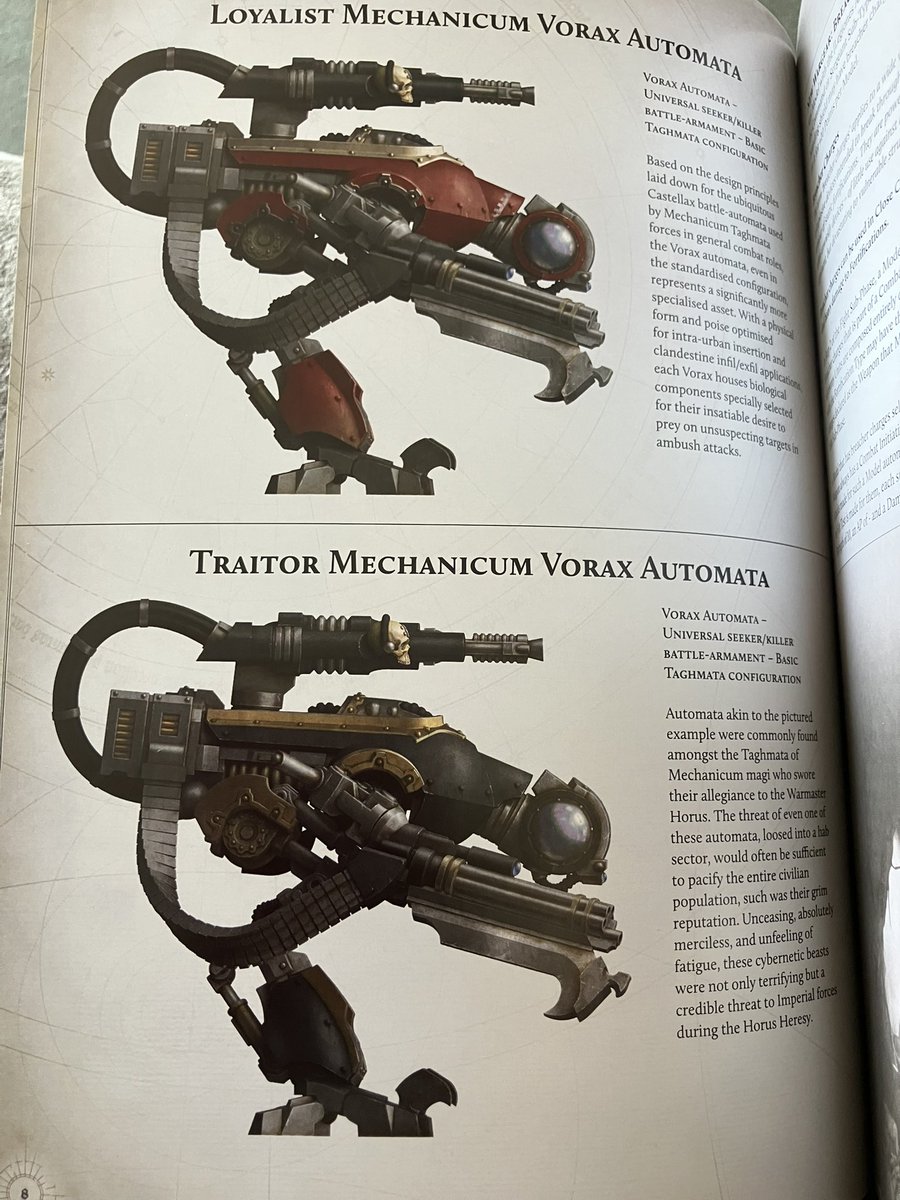 Penddraig131's tweet photo. This is a great journal. Updates well from the free PDF and adds a lot of good rules to make #zonemortalis even more fun.
#30k #horusheresy #Warmongers https://t.co/A6U2EcSO9m