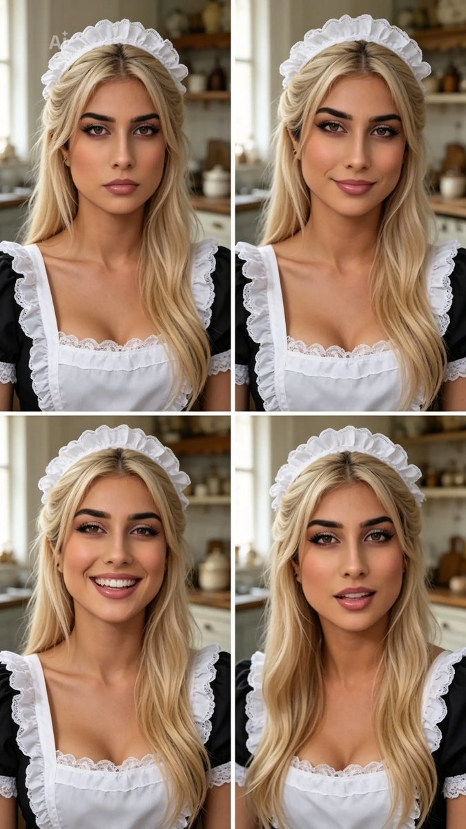 asheem01's tweet photo. Below is use of a more Asian/Middle-Eastern selfie that I created. It has slightly more expressive base face. 

Same 4 facial expressions as before (grid-style, so quality is reduced): {stoic, smirk, happy, flirty}. https://t.co/Qf1ombR2tV