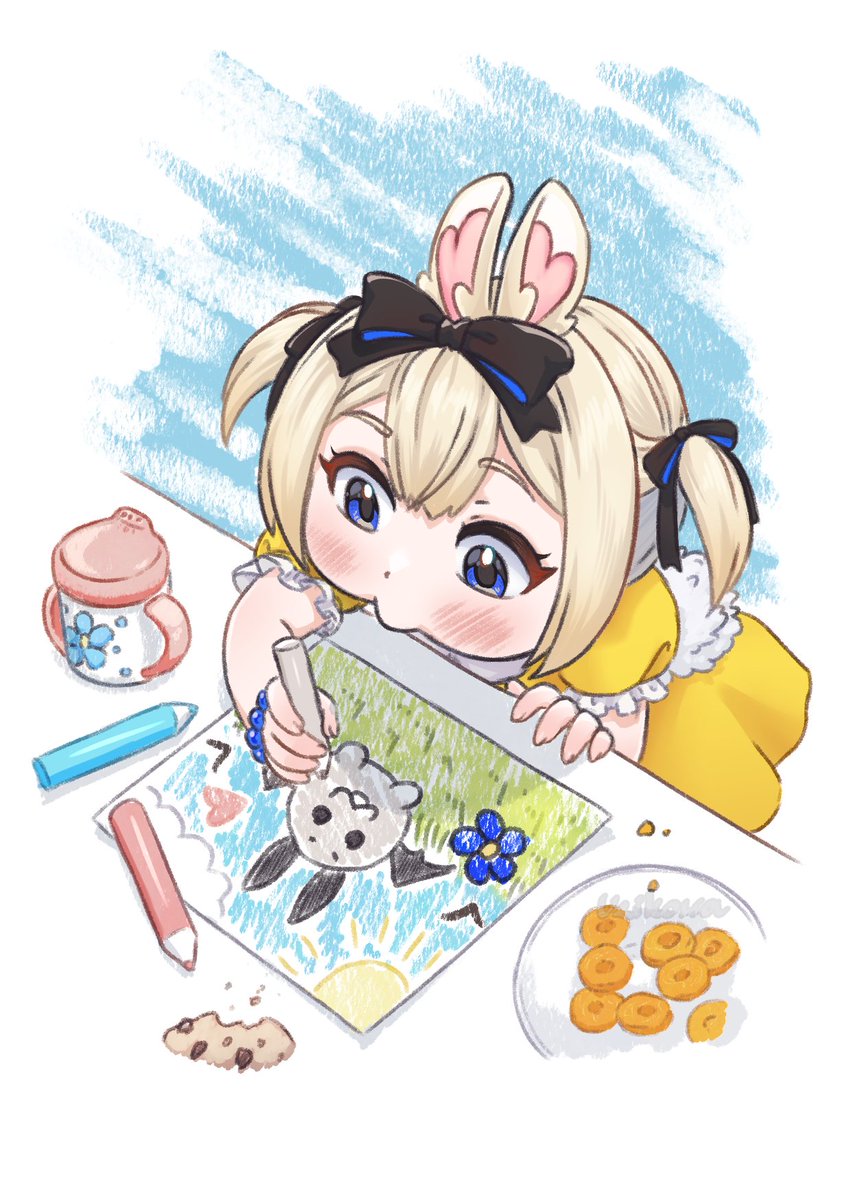 Uzikowa_'s tweet photo. Happy bunday Yenko!
#yenillust https://t.co/PgaI6azxRI