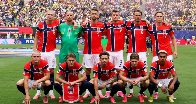 GiovanniZibordi's tweet photo. Sono tutti norvegesi, meno un mulatto che è anche lui mezzo norvegese. Una squadra in cui identificarsi perchè è l'unica squadra europea rimasta https://t.co/593yhc5Ybq