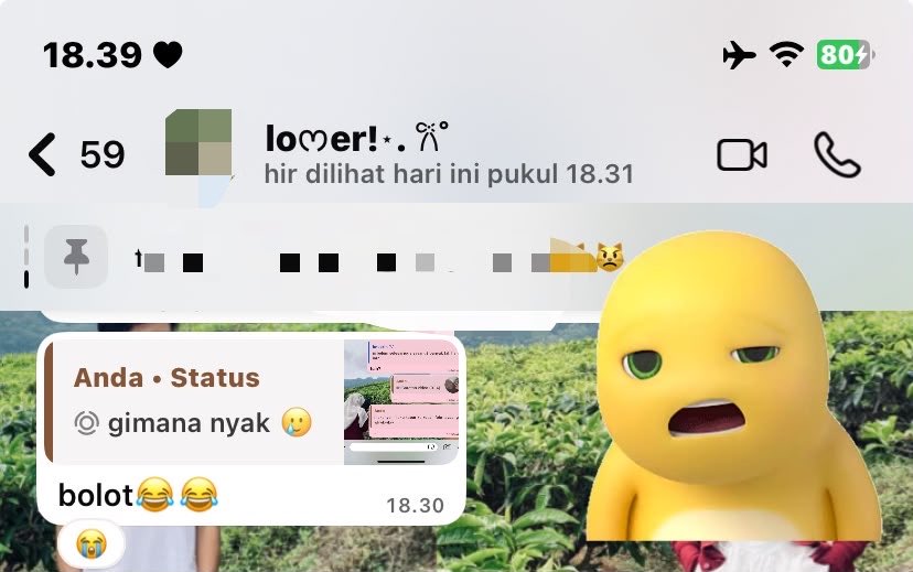 cutebvrry's tweet photo. tapi hari ini, dia bilang "bolot" WKWKWKWKWKWK SEBELL 😭🫵🏻 https://t.co/lZA0NAEN9Y