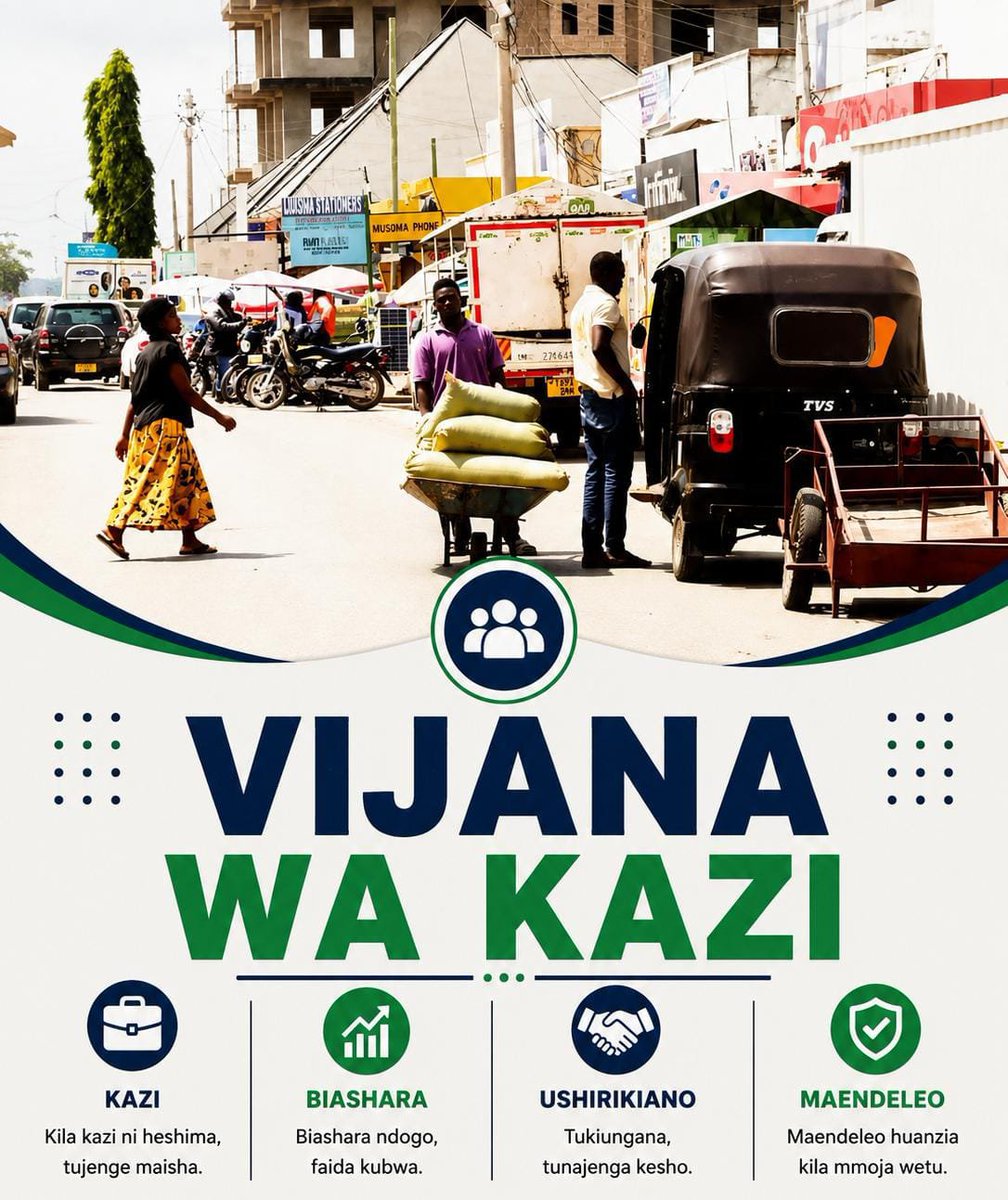 Shawtywishi's tweet photo. National development requires young people who prioritize progress over division. By staying productive and focused, Tanzania’s youth continue strengthening the economy and promoting social cohesion. Tumeilinda Taifa Yetu #VijanaWaKaziNaUmoja #TumekataaHarakatiZaVurugu https://t.co/tNPJ0AtYW8