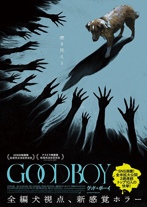 k24k14's tweet photo. 映画「GOOD BOY/グッド・ボーイ」観ました。
面白いか面白くないかで言えば、まあ正直面白くはない。これは脚本を見せる映画ではないから。
作ったこと自体に意味がある作品。すごい奴だよ、インディは。 https://t.co/6ppKoysqjk