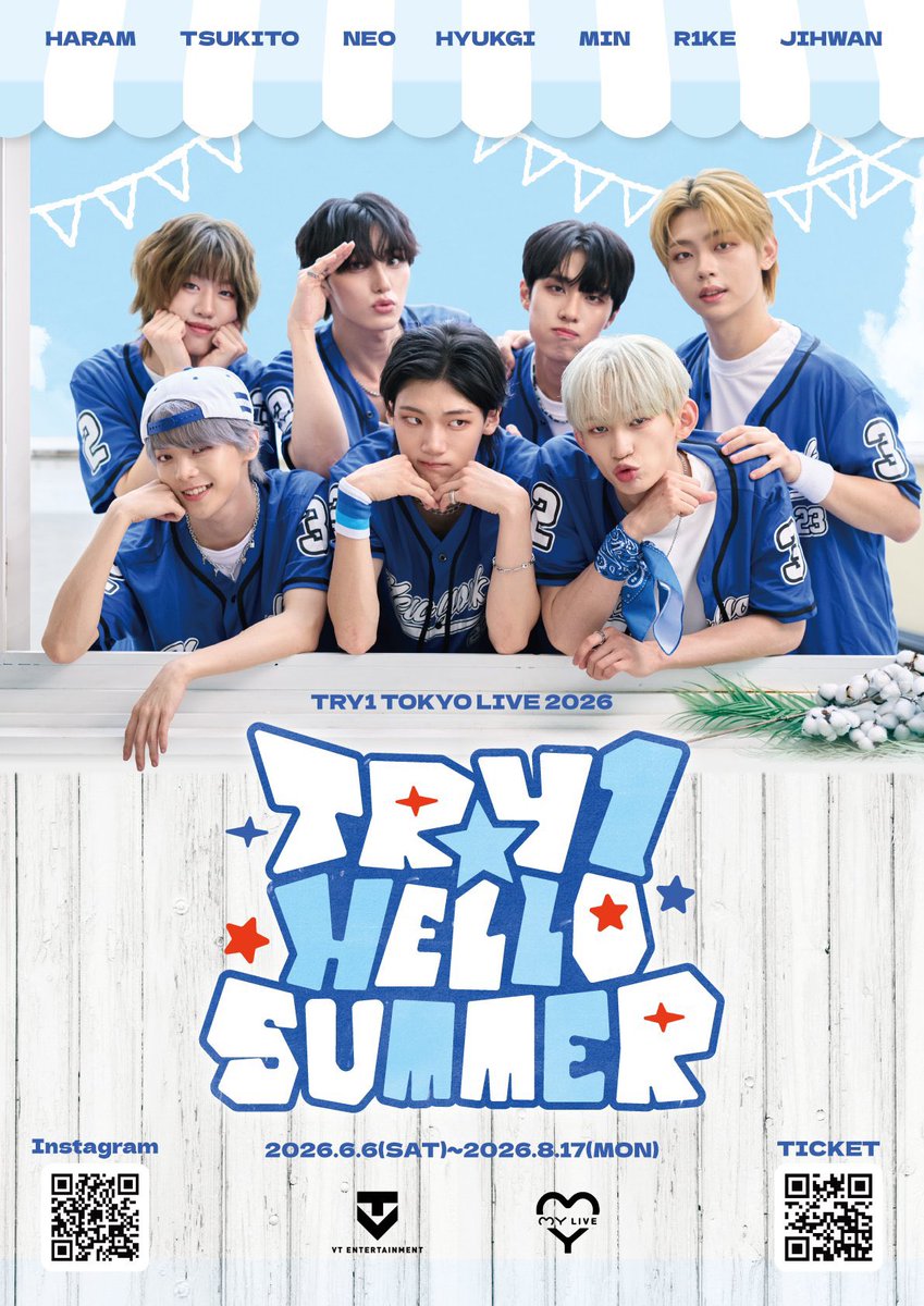 try1_official's tweet photo. #TRY1 JAPAN LIVE -Hello Summer-

TRY1学園の特別授業に参加してくださりありがとうございました🏫💖
TRY1と一緒にアオハルできましたか！？🍀

𝑵𝑬𝑿𝑻 𝑳𝑰𝑽𝑬
🗓️7/12(日)15:30
📍MY LIVE
🎫当日券あり
🔰チラシ持参≫初回観覧無料
TRY1 公式インスタフォロー
≫団体セルカ1枚+チラシ団体サイン🎁 https://t.co/lIqVhKPvHP