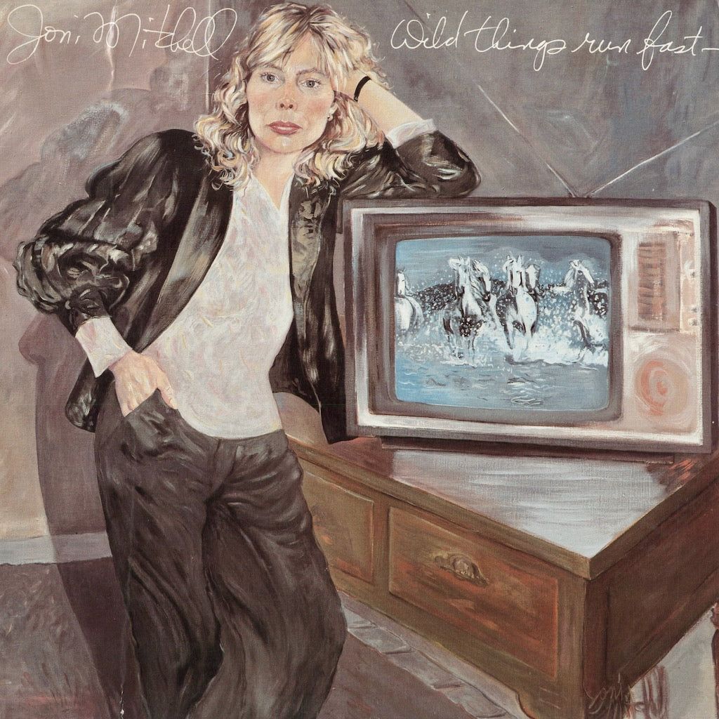 🎨 Joni Mitchell – Wild Things Run Fast (LP) 🐆 1982年発表、天才