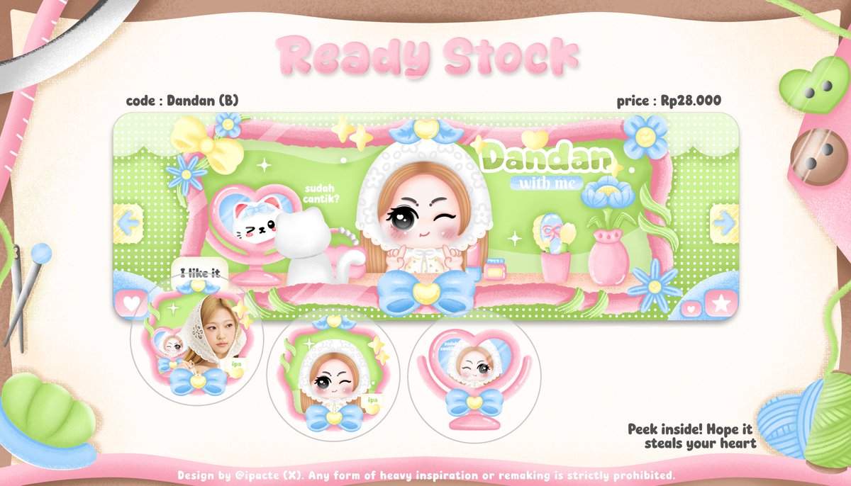 ipacte's tweet photo. Help retweet ? Thank you 🧚🏻‍♀️💗

Aloo👋🏻 ipa punya layout ready stock chibi muse stella h2h ...⭐️boleh jemput dari sekarang yap (detail cek alt)

#bealanja https://t.co/lnhVyyayoV