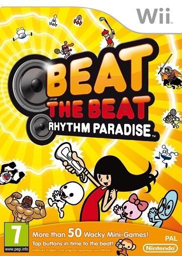 mimesical's tweet photo. american kid on christmas day: yay!!! rhythm heaven fever!!! thank u

british kid: *pushes up glasses* ah, "beat the beat rhythm paradise", just as i requested. you have my gratitude, mother https://t.co/0BgY4EJkGY