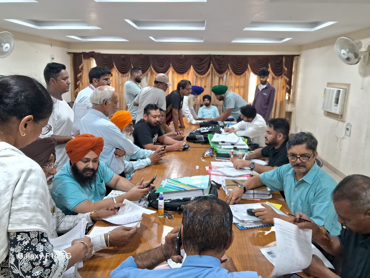 dprokapurthala's tweet photo. On the directions of @ECISVEEP, a massive turnout of voters was witnessed on the first day of the two-day Special Intensive Revision (SIR) special camps held at all 791 polling stations across Kapurthala on Saturday.@TheCEOPunjab https://t.co/pILM53fzjM