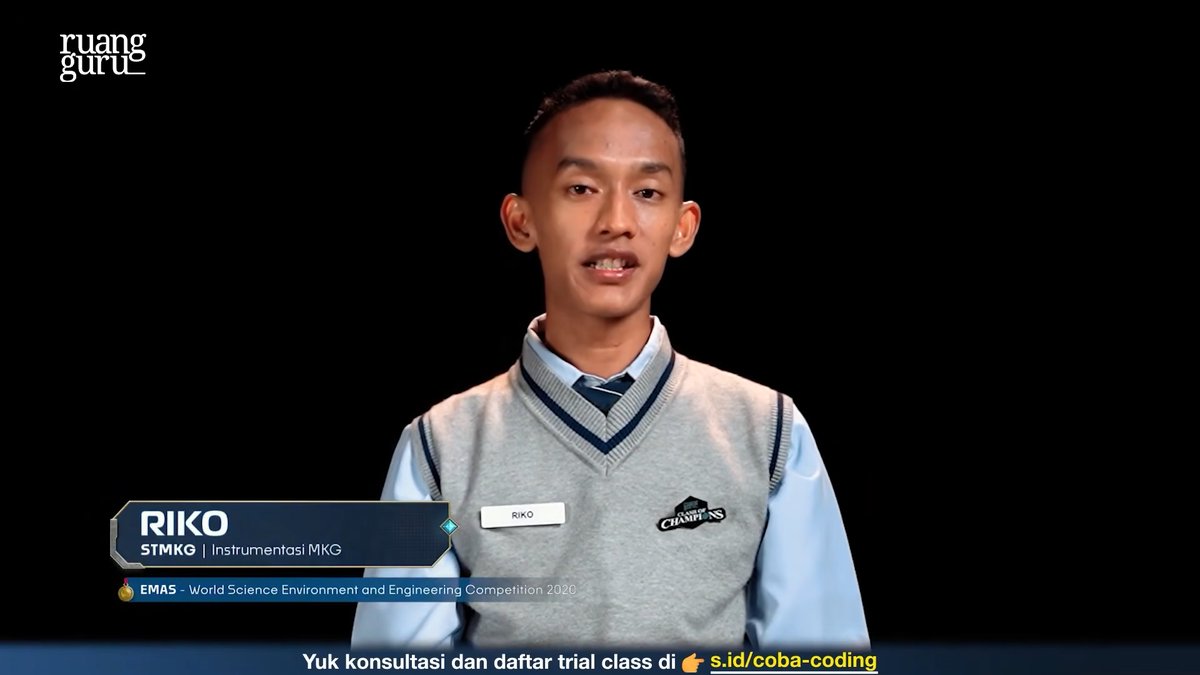 jigunaji's tweet photo. "Semoga semakin banyak program seperti COC season 3 ini yang sangat menghargai anak-anak berprestasi, karena Indonesia ngga kekurangan anak-anak hebat dan berprestasi tapi kurangnya apresiasi dari negara ini"

- RIKOOOOOOO, STMKG 😭 https://t.co/sEPBd3g9xE