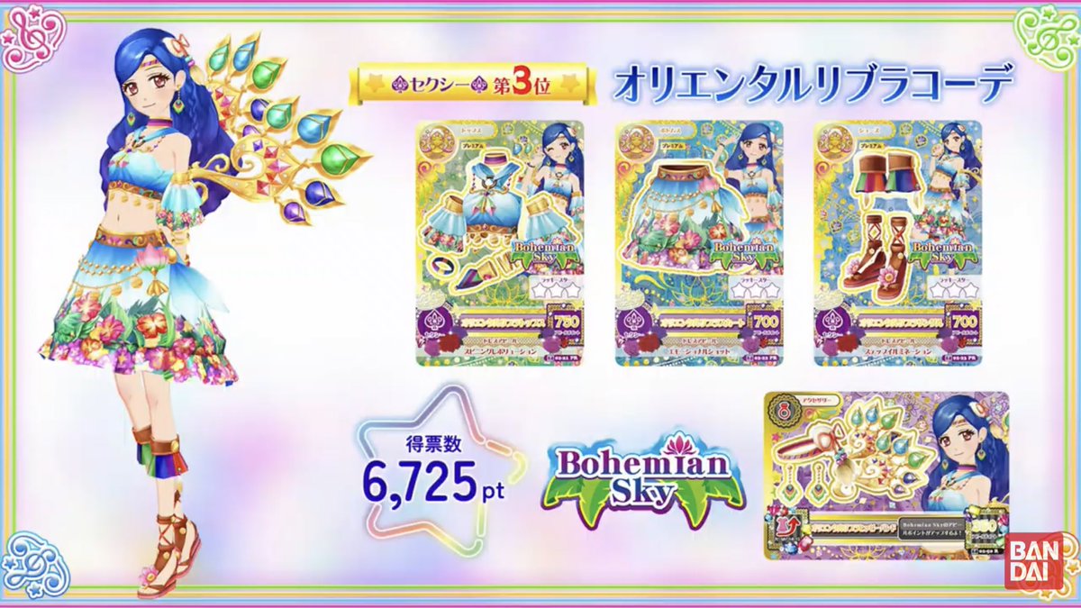 アイカツ！ プレミアムドレス大投票結果 【セクシータイプ】 第1位