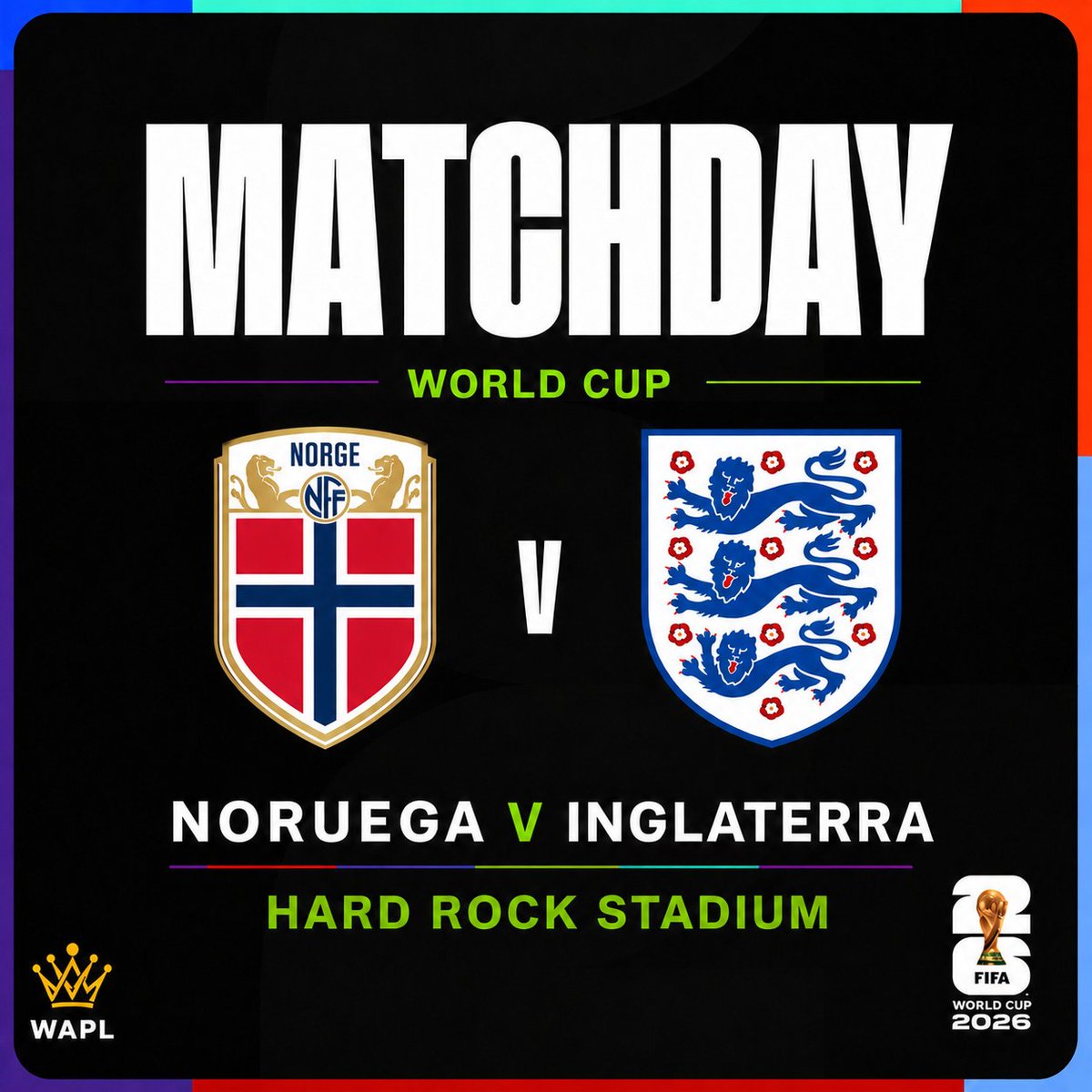 ◉ World Cup • 4as de Final Matchday 🕕 6pm 🏟 Hard Rock Stadium