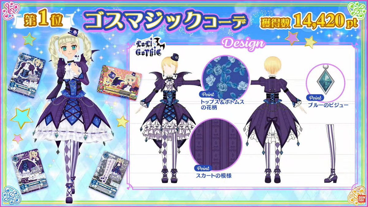 Akari_o7's tweet photo. ぼくアイカツのオタクなんだけどさ
さっきプレミアムレアドレス投票企画の結果発表があってるけど
かなりぼくの趣味と合っててすこなんだ
こいつらがぼくの趣味を女の子っぽくしました

グッズ出るらしいね
言い値で買うぞバンダイー！ってなった https://t.co/IjGubCGkvm