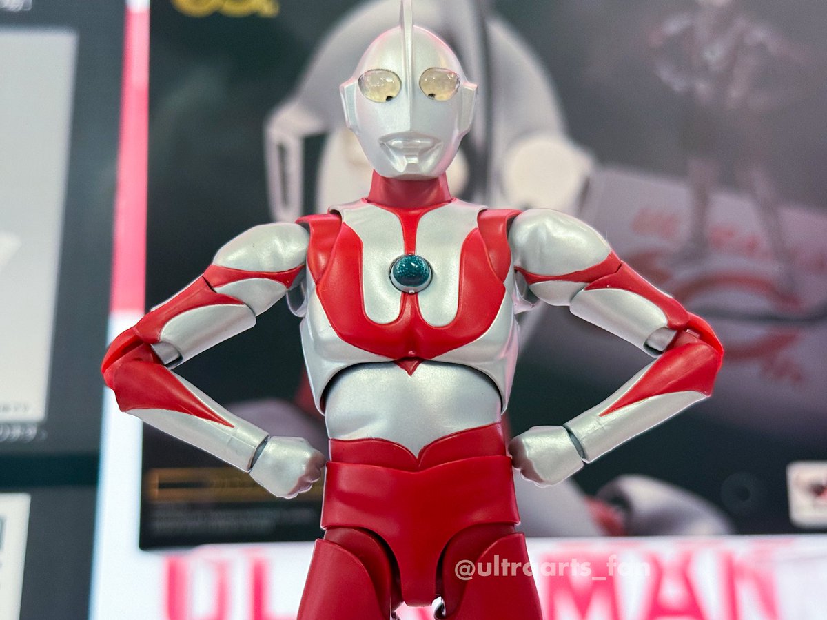 ultraarts_fan's tweet photo. 【#ウルトラマンの日 in 杉並公会堂：展示情報】
S.H.Figuarts 真骨彫製法
ウルトラマン
60th Anniversary Edition
2026年7月18日（土）発売
価格:15,400円（税込） https://t.co/loCDypxWwu