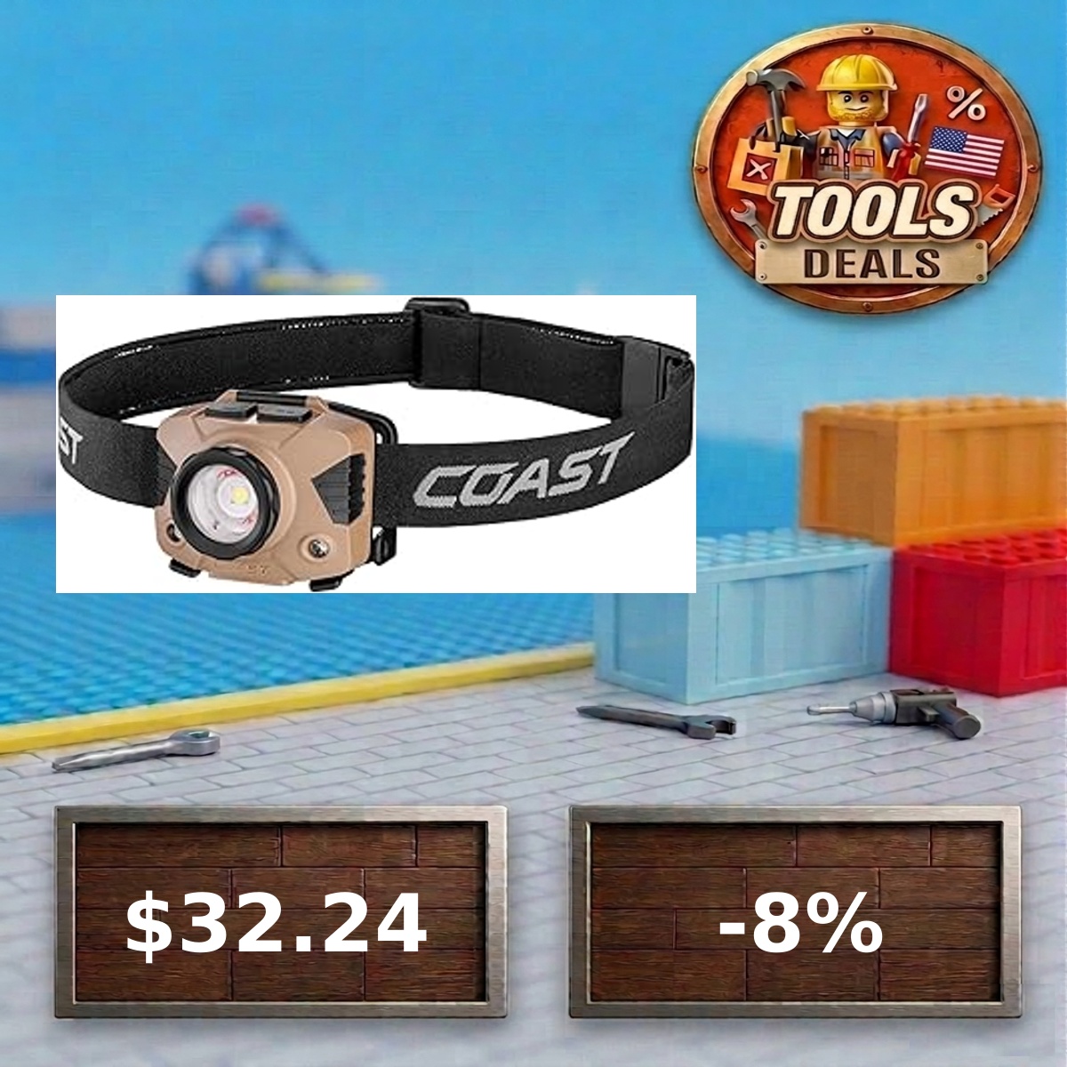 ToolsDealsUS's tweet photo. 🛠️ Coast FLX7 700 Lumen LED Headlamp with Twist Focus,...

💰 Price: 32.24$ (Base: 34.86$)
📉 Real Discount: -7.5% | Factory Low! 🛠️
🎯 Sniper: 45/100

🛒 Grab the deal: https://t.co/p2Ume0w3EV
 #tools #diy #amazondeals #Shorts #Ad https://t.co/KrMiS9ama4