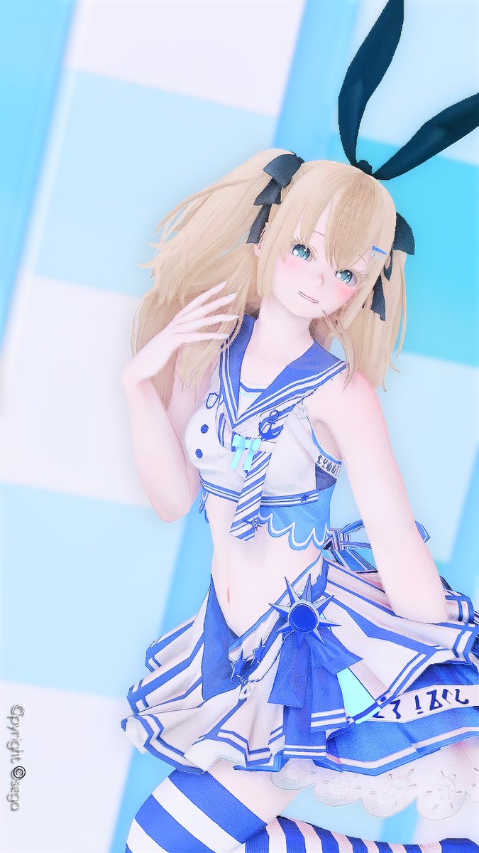 HMG_001's tweet photo. あかなちゃんとのコーデ交換！
マリーネア滅多に着ないから新鮮だなぁ
＃PSO2NGS_SS https://t.co/OAiLYU0ZCj