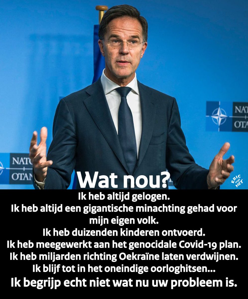 WSchut's tweet photo. Één én al waarheid én niks anders dan de waarheid  !!! https://t.co/2GWKum3StD