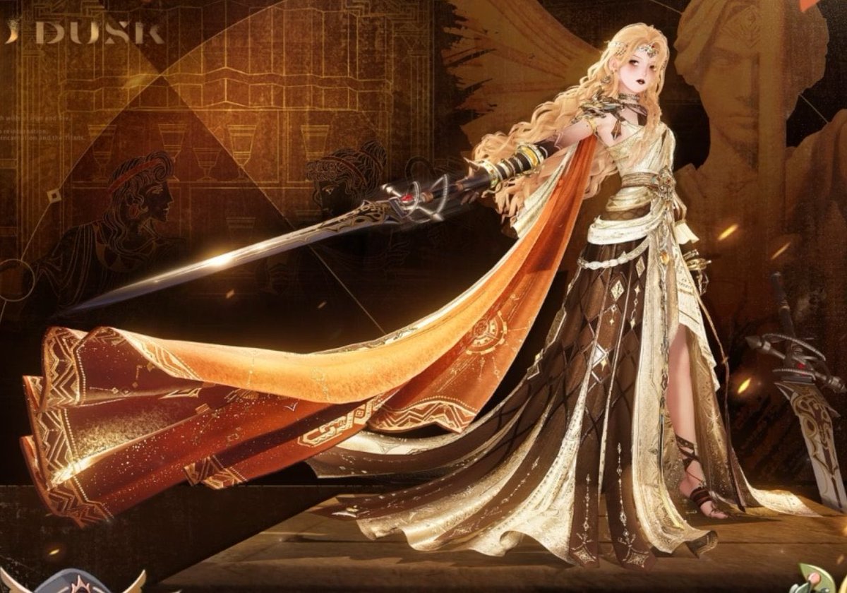mingjius's tweet photo. the way i was slightly confused cause the banners weren’t giving titan update and then they dropped this banger for FREE… im biting my fist SHE IS EVERYTHING https://t.co/2MXOXhnfxw