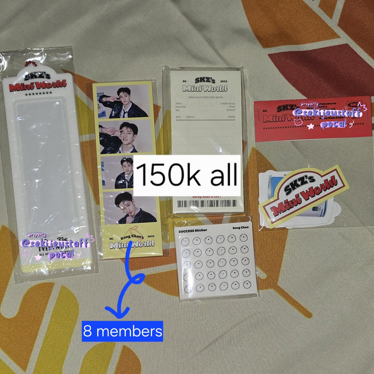 sekijeustaff's tweet photo. WTS merchandise official skz

🏡 JakSel
📦 full shopee/splitpay
✅️ ww with INA address
💸 negotiable
❌️ exclude adm, pack

md straykids bangchan leeknow changbin hyunjin han felix seungmin in #skzsell https://t.co/dDsB1gdA3X