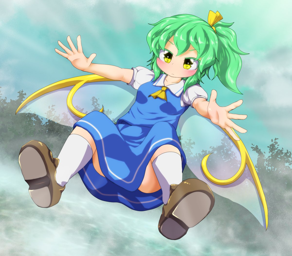 gust005's tweet photo. こちらの企画にイラストを複数枚寄稿しております！！
なんかゲーム化してるらしいっすよ
と言う訳でサンプルとして「リグル・ナイトバグ」「キスメ」「大妖精」「チルノ」のイラストです
よろしくお願いします！！
（迫真のすっとぼけ） https://t.co/EYdvy2CZf8