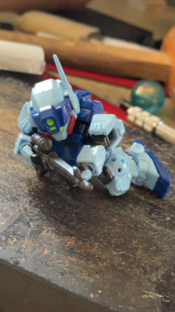 SianaSL's tweet photo. モビリティジョイントのジムスナイパーⅡを塗装してみました
パーツも少なくサイズも小さいので塗装しやすいですね https://t.co/V4Jg8tonxt