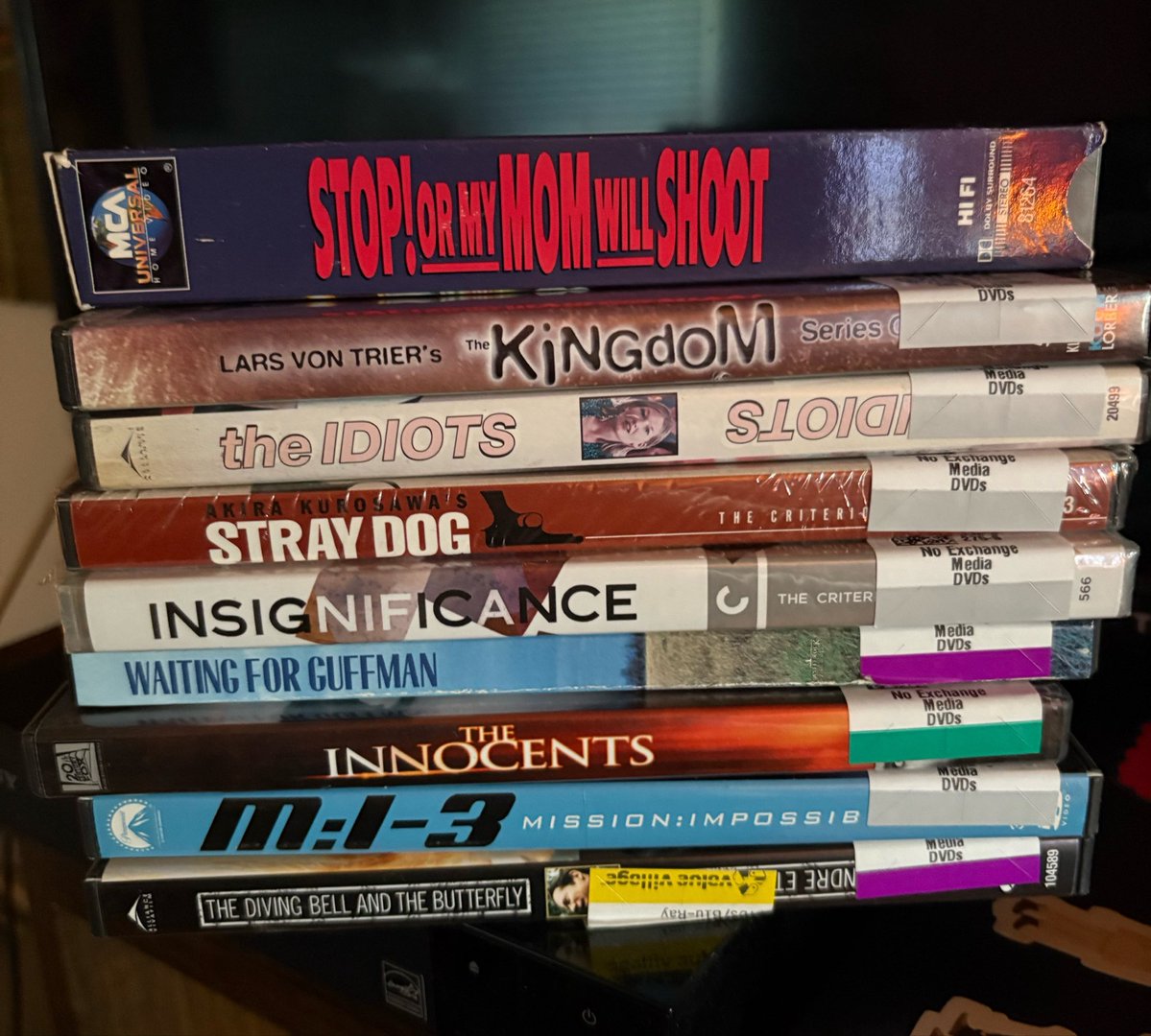a24manda's tweet photo. Went to value village for the first time in weeks yesterday only to find the most insane haul I’ve ever gotten in my life https://t.co/GgRmOF94ff