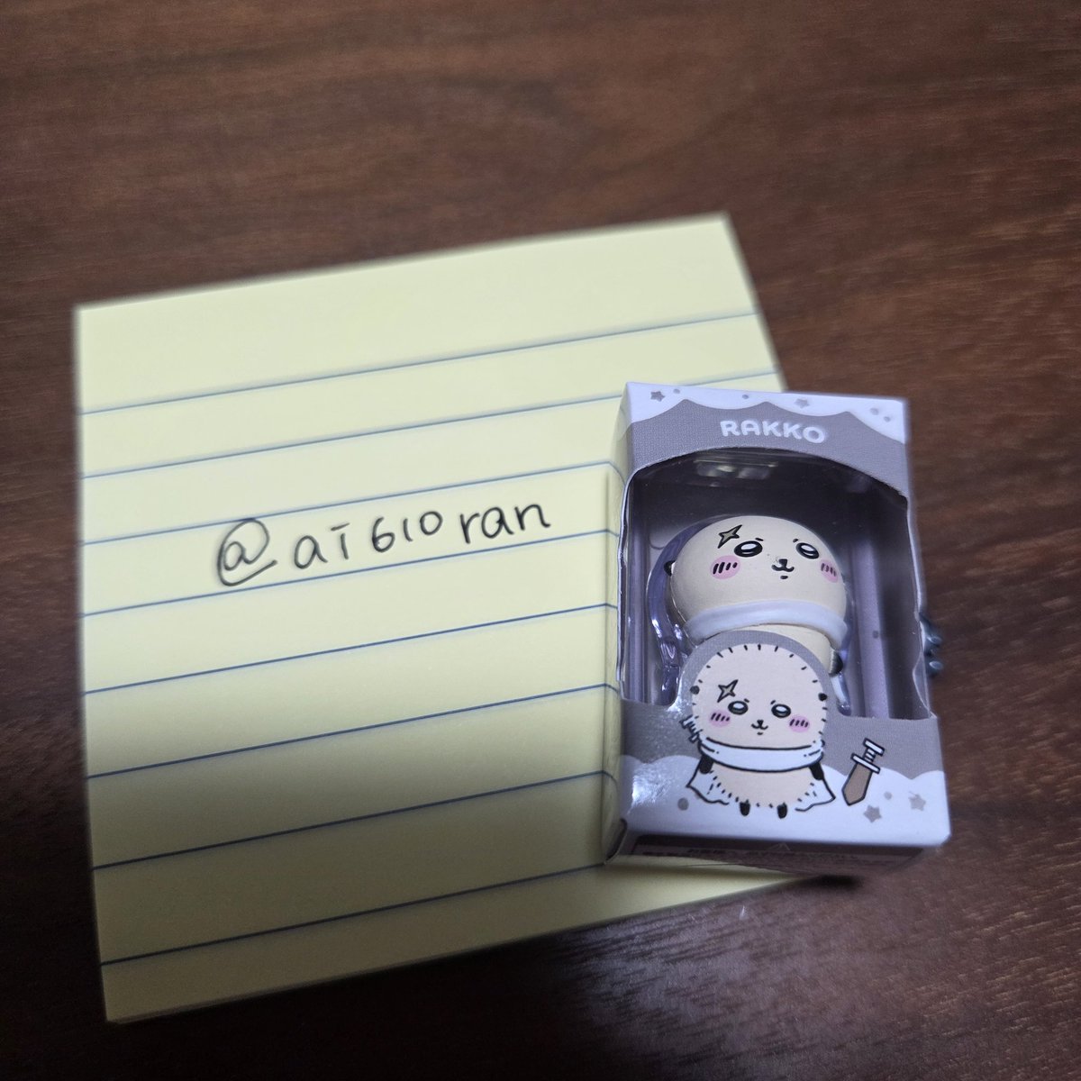 ai610ran's tweet photo. @fucco_goods 初めまして、お声掛けありがとうございます。是非、交換お願いいたします。取引のため、フォローさせていただきます。 https://t.co/alXuExu2Kr