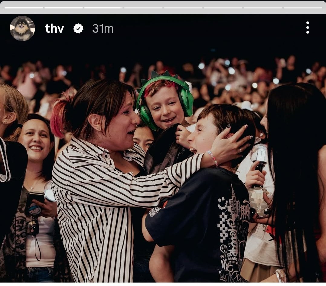 KTH_UK's tweet photo. The fact that Taehyung posted this on his IG story makes my heart so full. He didn't just create an unforgettable memory for this child—you can tell this precious moment stayed with him too https://t.co/wivC0m9ZDs