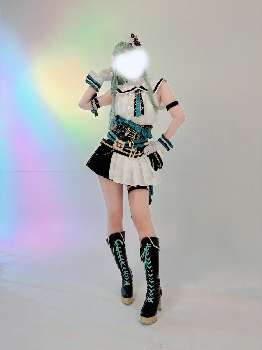 kuroma_cos_'s tweet photo. べにちゃん💄💚

#ぶいすぽDIAMOND併せ0711 https://t.co/56SpGkznlO