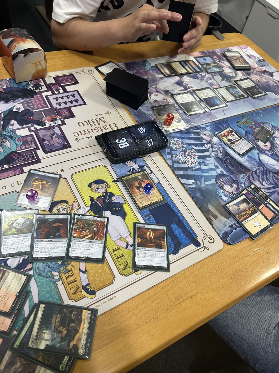 otarusis's tweet photo. #MTG コマンダー交流会始まってます！

店主はまだまだ初心者ですが、勝ち残ってやるー！！！🔥 https://t.co/bJADwpWIOb