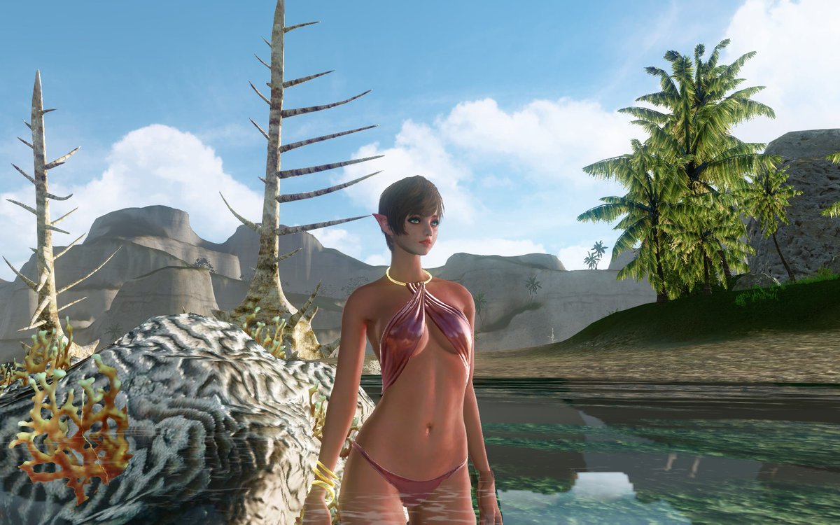 l2_o87's tweet photo. 夏ですね🌞
アーキの海に潜りたい🌊

#ArcheAge https://t.co/wyESSIjWjU