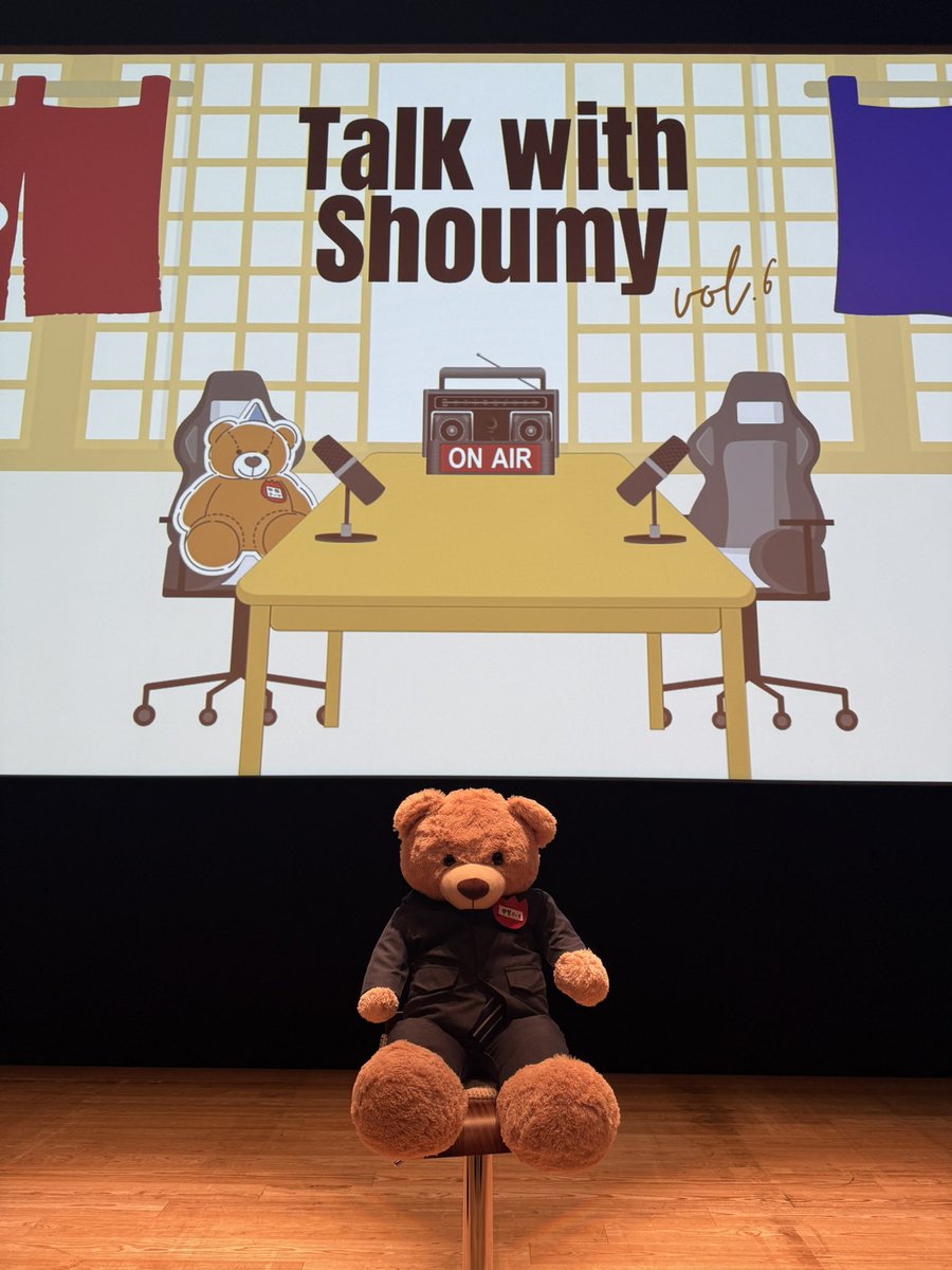 kai_shouma's tweet photo. 【staff】
#TwS  Vol.6
ご来場誠にありがとうございました！！

今回はなんと8ヵ月ぶりのTwSでした…！
久しぶりに沢山の #Shoumy の皆さまにお会いすることが出来て、とても嬉しそうな甲斐でした😊

改めて本当にありがとうございました✨
甲斐翔真を引き続きよろしくお願いいたします！

#甲斐翔真
#甲斐クーマ の全衣装です🧸