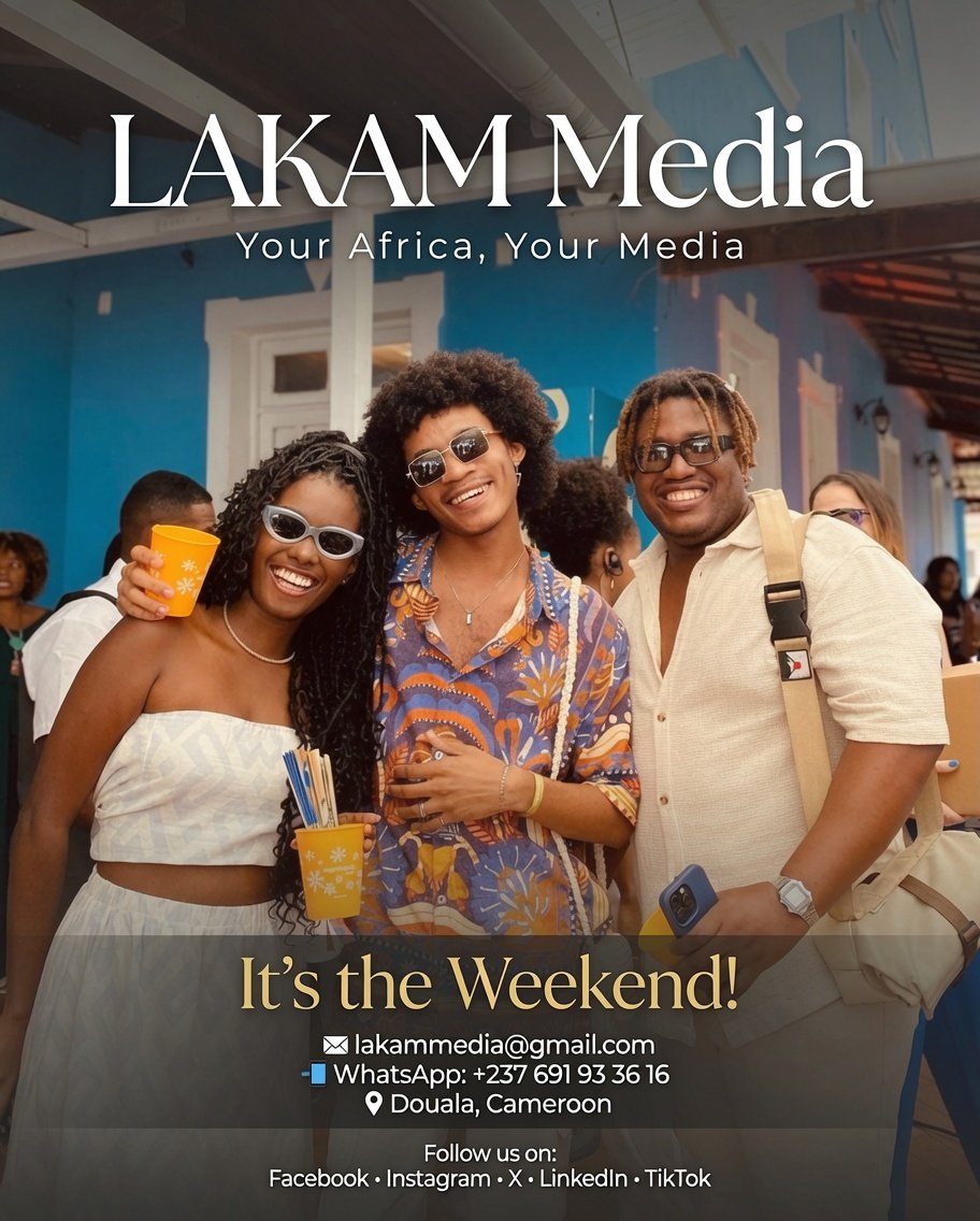 GKembeu55323's tweet photo. 🌞 Have a great weekend!
Prenez le temps de vous reposer, de sourire et de profiter pleinement de ces moments. Que votre week-end soit rempli de joie, de paix et de belles surprises.
#HappyWeekend #WeekendVibes #LAKAMMEDIA https://t.co/YVtcQWev0i