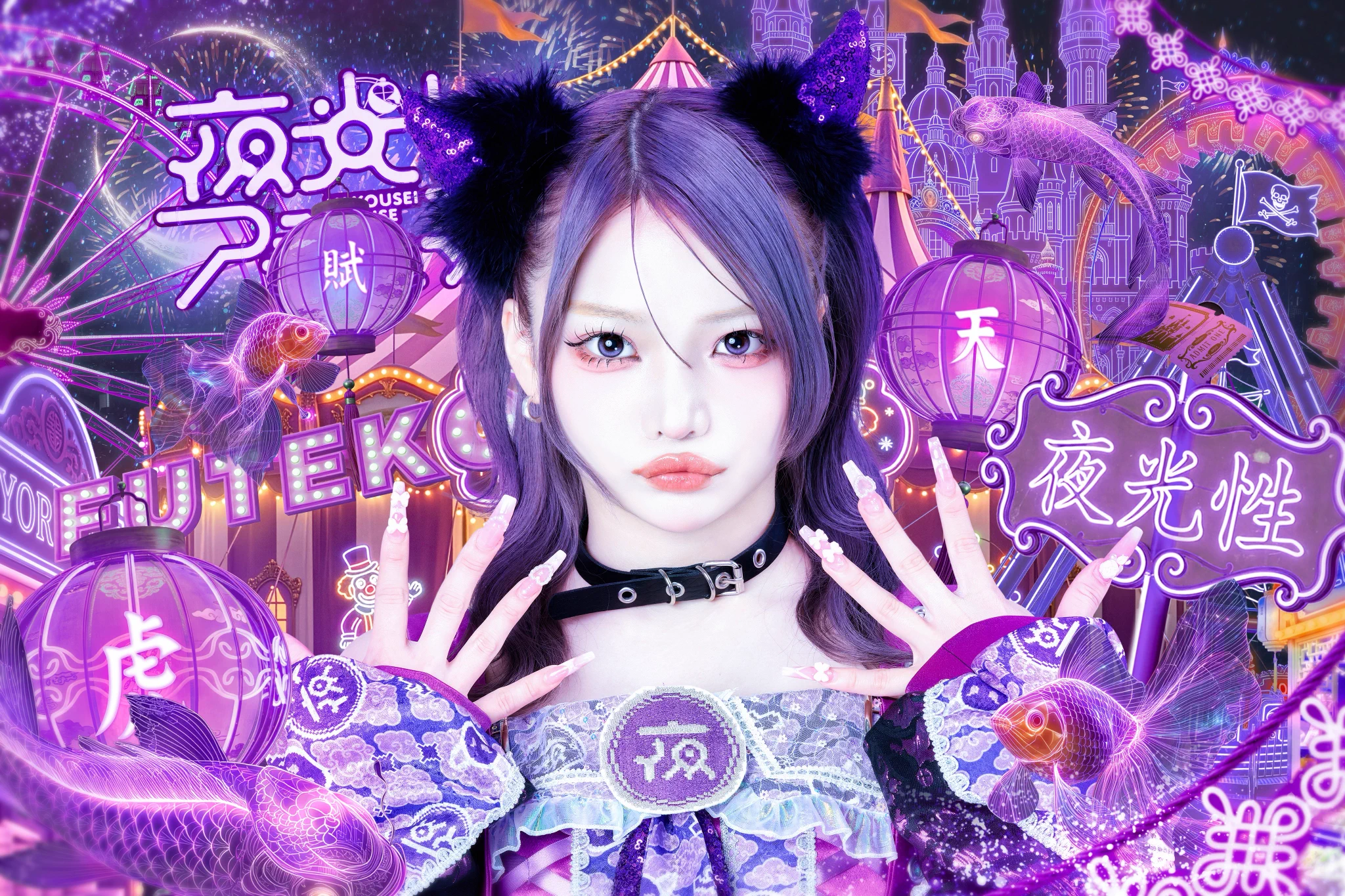 Highlights by 夜光性アミューズ【よるあみ】 (@Yoruamiofficial) / X