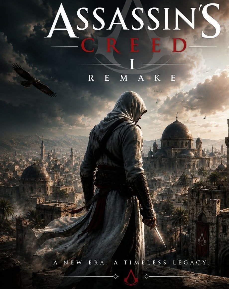 Raysnakeyes's tweet photo. Bueno... espero que los grandes resultados del remake de Black Flag Resynced, les animen a mejorar el primer Assassins Creed. 😍 https://t.co/BPKsGZQn6j