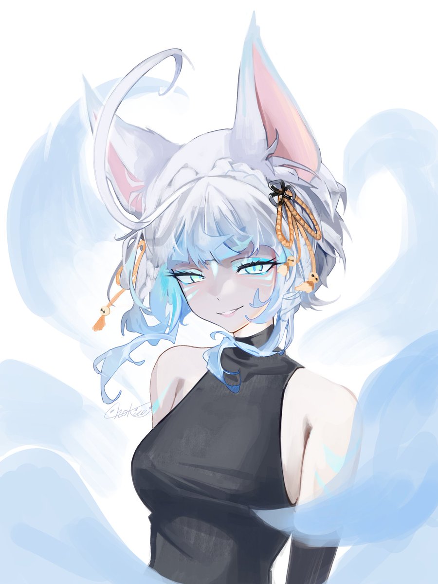 Chokico's tweet photo. art fight attack💙 https://t.co/HZsrWszUl3