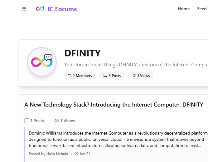 IC Forums tweet media