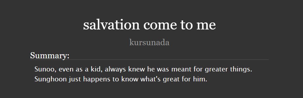 kursunado's tweet photo. salvation come to me
#sunsun au :c 

link: https://t.co/vPfpDm09Vq https://t.co/rkAStDK8U3