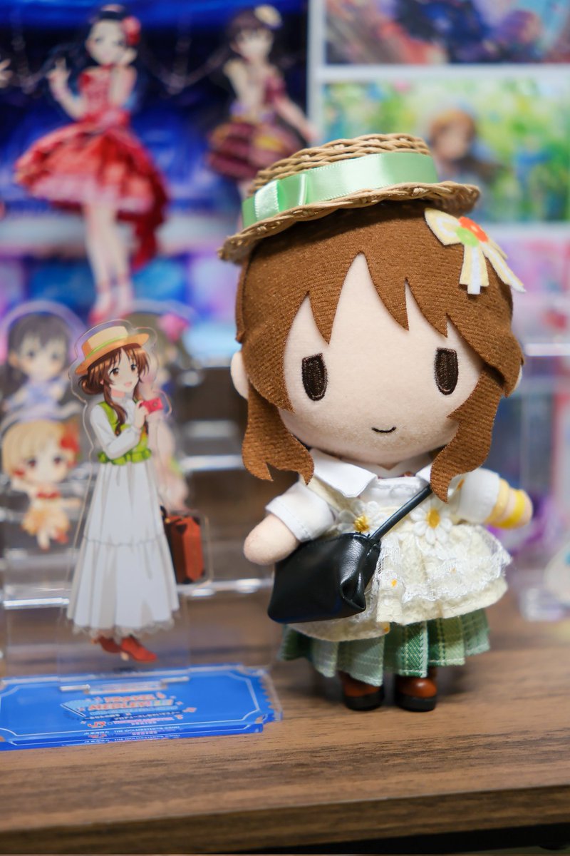 mugi_FlS's tweet photo. 朔良さん(@SakRainbow) のboothで購入させていただいたカンカン帽を藍子ちゃんに！
いやこれは完璧では…？旅マスイメージ仕様は完成でしょう https://t.co/pqH2cJq3fu