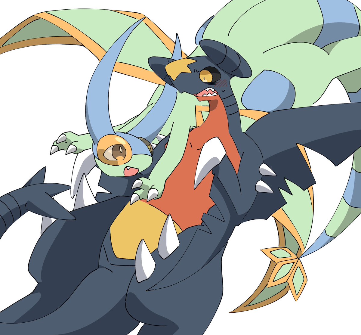 gbgb_6543's tweet photo. 色ガブフラ
#ポケモン https://t.co/xJcypOavxf