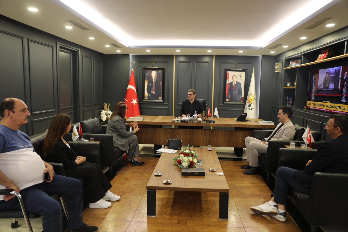 akpartiadanail's tweet photo. EMADDER Akdeniz Bölge Sorumlusu, Adana-Mersin Başkanı Sn. Çiğdem Kocakaplan  ve beraberindeki heyete ziyaretleri için teşekkür ediyoruz.

@omerrcelik @abuyukgumus 
@KaramikSunay @abdullahdogru01 @farukaytek @yahyacelik_ @ozmehmetemin @avmustafaozkan https://t.co/7eLyVSs09h