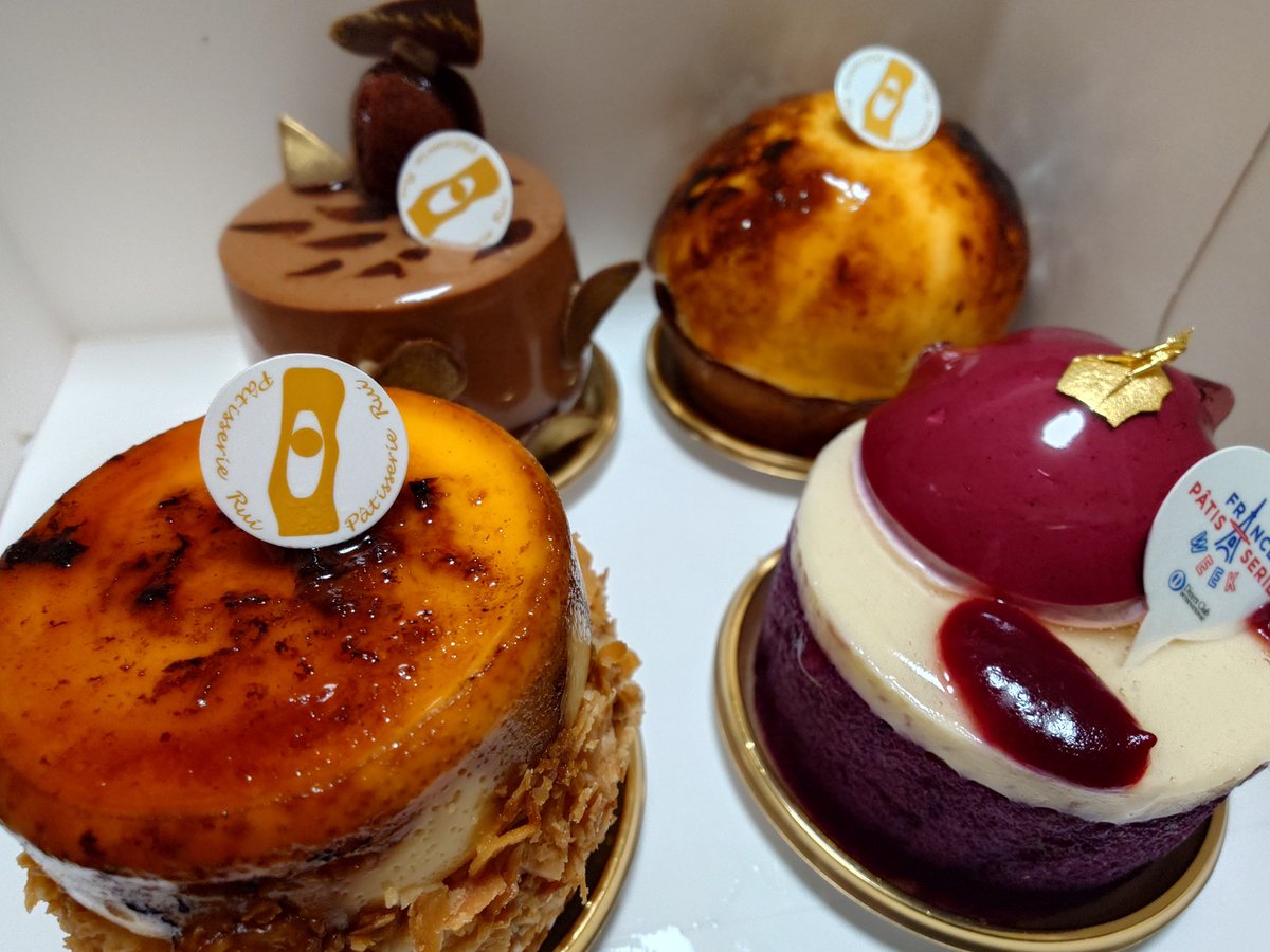 orange_vaion's tweet photo. パティスリールイのおケーキ https://t.co/T2347QWmcp