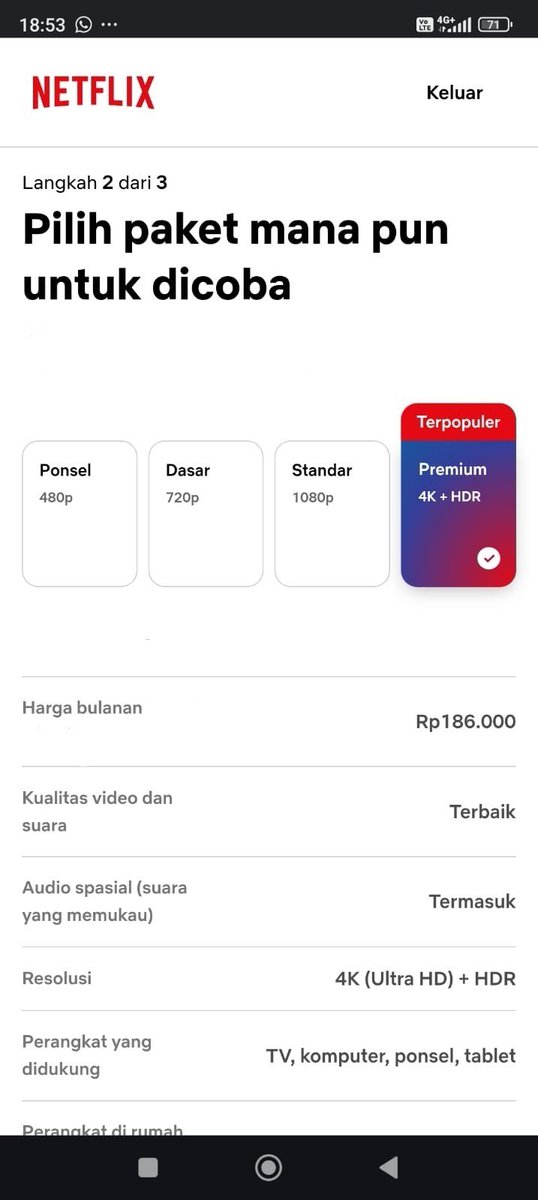haerenfly's tweet photo. hii ada yg mau sharing netflix bareng? aku buka di 4 slot yaa untuk sebulan (jadi 37,5k/orang) dijamin aman karna akun pribadi. nnti kita buat grup klo udh fixx dan pas slot penuh #zonauang #zonabu #bealanja https://t.co/ZEdnNAbqvb