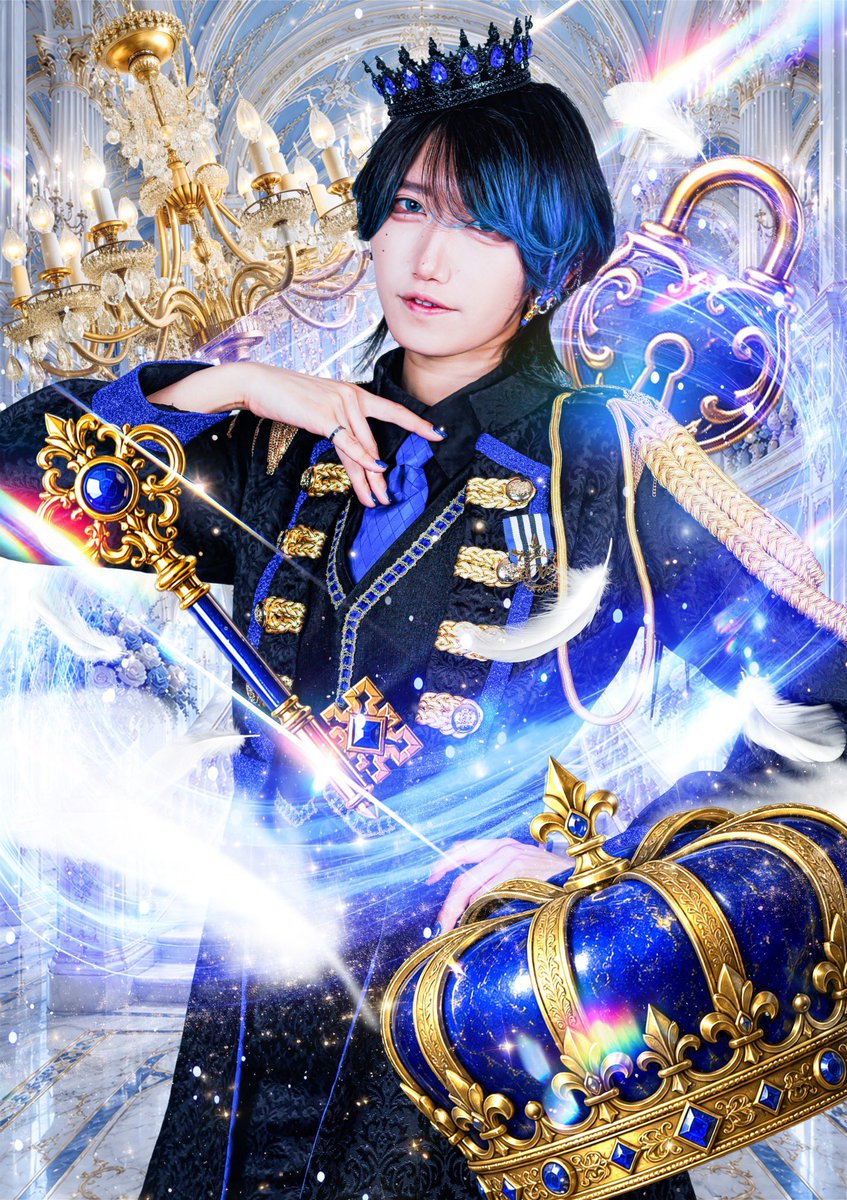 Otto_726's tweet photo. 👑新アー写公開👑

✧••┈┈┈┈┈┈••✧

💎八汰泉貴 @YaTa_Otto 

💙𝑪𝑶𝑳𝑶𝑹：𝑩𝑳𝑼𝑬

🦔𝑨𝑵𝑰𝑴𝑨𝑳：𝑯𝑬𝑫𝑮𝑬𝑯𝑶𝑮

『君の笑顔が大好きなんだ！』

✧••┈┈┈┈┈┈••✧

イイね♡ ＋RP♻︎ 合計300達成で
新集合アー写解禁🌈

#男装アイドルOtto https://t.co/g8dUFp7iUu