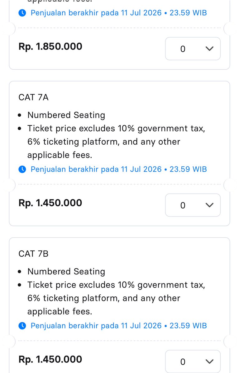 jayjongalaxy's tweet photo. btw guys, untuk vip, cat 1 dan cat 2a itu kan sold out yah tapi lusa nanti masih ada kok kan masih ada gensale dan yang presale ini masih banyak banget cat yang lain dan belum habis, jadi kalau ada cat yang cocok sama kalian mending beli langsung aja di websitenya https://t.co/K5oSVeoDHA yaa 

yang udah habis ditunggu dulu aja di gensale, gensale itu senin 13 juli jam 3 sore tapi kalau mau banget beli wts hatihati semuanyaa 🍀