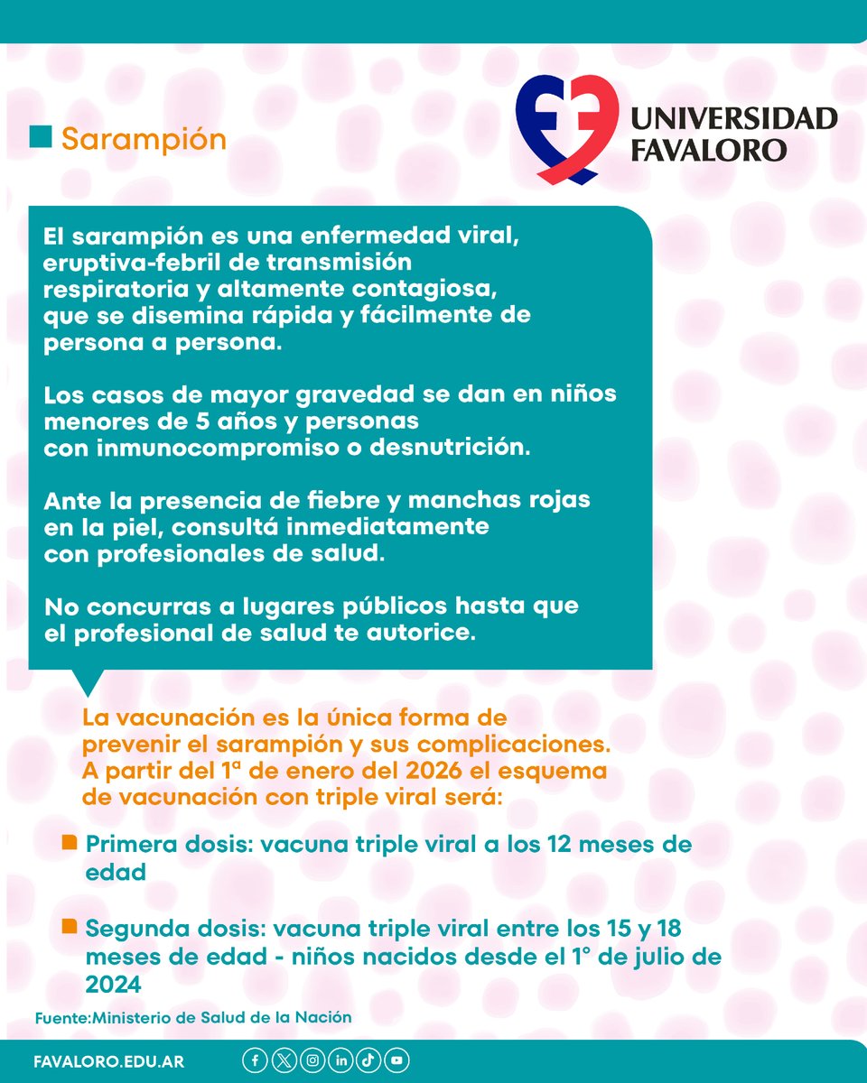 PosgradosUF's tweet photo. Fuente: Ministerio de Salud de la Nación
🏥💉 #Prevención #Sarampión #Vacunación #PrimeraDosis #SegundaDosis #Salud https://t.co/rXwlKejzLd