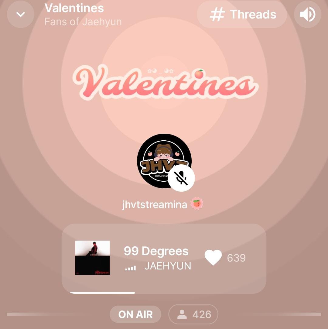 JHVotingTeam's tweet photo. 🎧 We're ON AIR on @STATIONHEAD  🎧

Hello, Vals!
Let’s join us on 99 Degrees Listening Party❤️❤

Park your account here 👇🏻
🎧 https://t.co/0AMdwhNXp5
 
#ValentineStream 
#JAEHYUN #재현 #NCT재현 https://t.co/YFOKxtMHvP