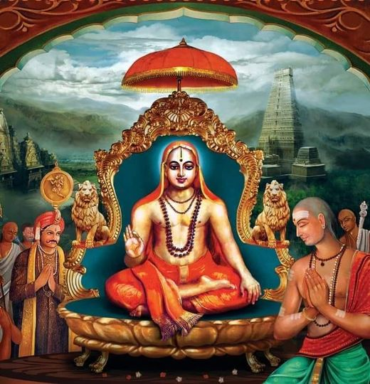 bhargavasarma's tweet photo. SRI VIJAYEENDRA THEERTHARU  (Kumbhakonam)
 
Sri Vijayeendra Theertha Gurusarvabhouma was a great ascetic, a jewel in Dvaita vedanta, an embodiment of quietism, an expert in 64-arts (Chatuhshashtikala kovida), a great author, a prolific writer, an unconquerable debater, possessing power of enduring other religions/philosophies, protector of ancient religion, a great Haridasa, a great follower of Hari Sarvottamatva and one of the greatest devotee of Lord SriHari.

Shri Vijayeendra Theertharu who entered brundavana on the sacred day of Jyeshta Bahula Trayodasi, is considered as one among Rujugana devata.

This great mahatma took birth as Vithalacharya by the special blessings of Shri VyasaRajaru to an old aged couple and was nourished by Shri Vyasarajaru himself and studied all shastras from him and took asceticism from him by name Vishnu Theertha. Thereafter, he was gifted to Sri Surendra Theertharu by Shri Vyasarajaru and then, he became Shri Vijayeendra Theertharu.

Sri Vijayeendraru's contribution to land, language, culture and madhwa siddhanta is immense. His divine prowess was evident in bringing the age-old sage's time live by his exhibition of Chatuhshashtikala (64-arts) and performing unbelievable miracles by his divine power and thus, proclaiming the greatness of Lord SriHari!

The unconquerable Shri Vijayeendraru was the real lion of Madhwa-Siddhanta who defeated Shri Appayya Dixita, a great scholar who had mastered Chatuhshashtikala, authored hundreds of granthas and was feared by most of the scholars to debate!

Sri Vijayeendra Theeratharu was a great scholar who authored 104-grunthas and cleared several problems that did arose at that time to Madhwa siddhanta. He was a great Haridasa who created hundreds of Dasapadas and thus nourished Haridasa tradition.

With the blessings of Lord Sri Hari and esteemed Guru Acharya Madhwa, Sri Vjayeendraru derives more than 100 etymological interpretations of the distinguished word "Narayana".

A great Yogi Sri Vijayeendra Theertharu who on the auspicious time (Jyeshta Bahula Trayodasi) sat in Yogamudra and left the physical body through yogic path.

He has his divine presence in his brundavana even today and is ever merciful towards his devotees who has kept faith in him.

भक्तानां मानसांबोजभानवे कामधेनवे ।
नमतां कल्पतरवे जयीन्द्रगुरवे नमः ॥

ಭಕ್ತಾನಾಂ ಮಾನಸಾಂಭೋಜಭಾನವೇ ಕಾಮಧೇನವೇ |
ನಮತಾಂ ಕಲ್ಪತರವೇ ಜಯಯೀಂದ್ರಗುರವೇ ನಮಃ ||

భక్తానాం మానసాంభోజభానవే కామధేనవే |
నమతాం కల్పతరవే జయయీంద్రగురవే నమః ||

bhaktAnAM mAnasAm bhoja bhAnave kAmadhenave | namatAM kalpatarave vijayIndra gurave namaha ||

Meaning: Sri Vijayeendra Theertharu is like the Sun for the devotees who take refuge in him. His holiness is like divine cow Kamadhenu. His holiness is like divine Kalpavrksha. For such a great saint our sastanga namaskara is submitted.

For further reading and more insights on Sri 
Vijayeendra Theertharu, I’ve compiled the complete list of deep-dive guides in one place. Access all additional resources here: 👇
https://t.co/Am7sU6WUB3

Sri KrishnaArpanamastu
naham karta harih karta
Hari Sarvottama - Vaayu Jeevottama 

#Vijayeendratheertharu #MadhvaSaints #Kumbhakonam