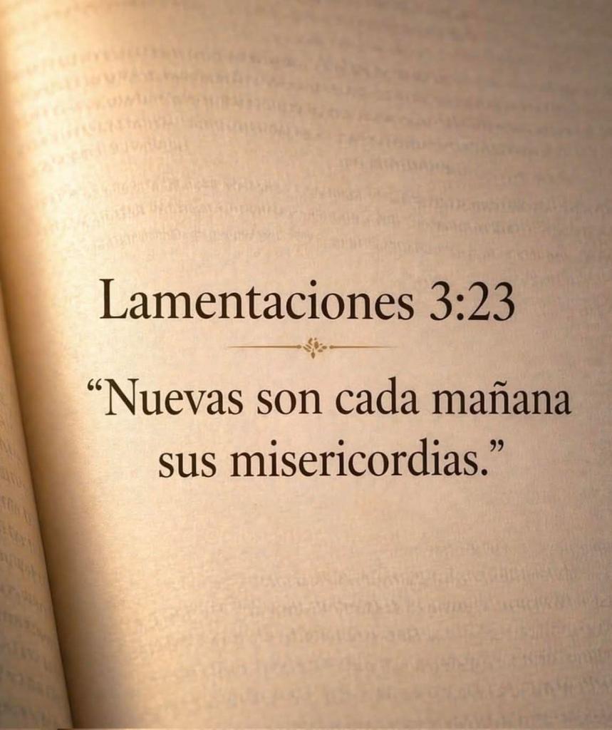 LaBrujuladeDios's tweet photo. Nuevas son cada mañana sus misericordias. https://t.co/DdxI2EOR0k
