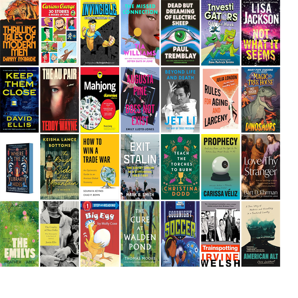 ConcordNHLib's tweet photo. This week the Concord Public Library has 104 new books and one new movie.  New items include The Shampoo Effect. https://t.co/ClcdPWyhb2 https://t.co/qxDmGPpY46